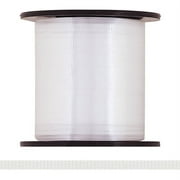 Unique Industries Birthday White Plastic Ribbon, 18000" x 0.25"