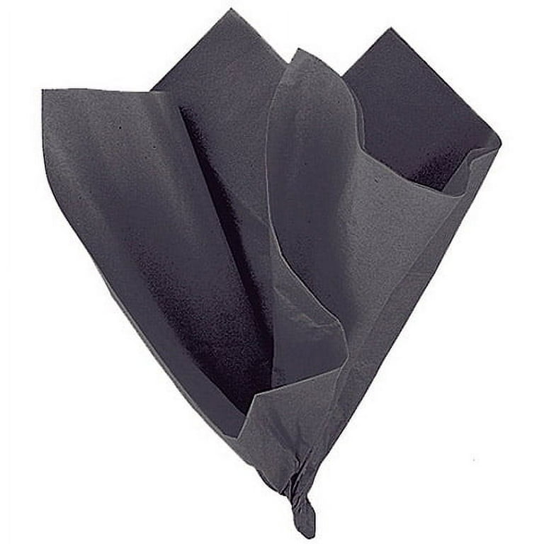 Unique Industries Black Paper Gift Wrap Tissues, (10 Count) 