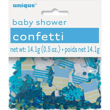 Unique Industries Blue Baby Shower Confetti