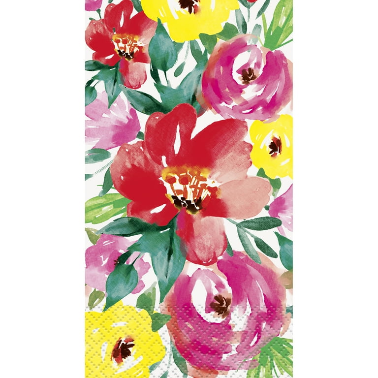 elegant floral decorative napkins — MUSEUM OUTLETS