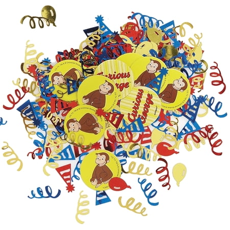 Unique Industries Curious George Assorted Colors Confetti
