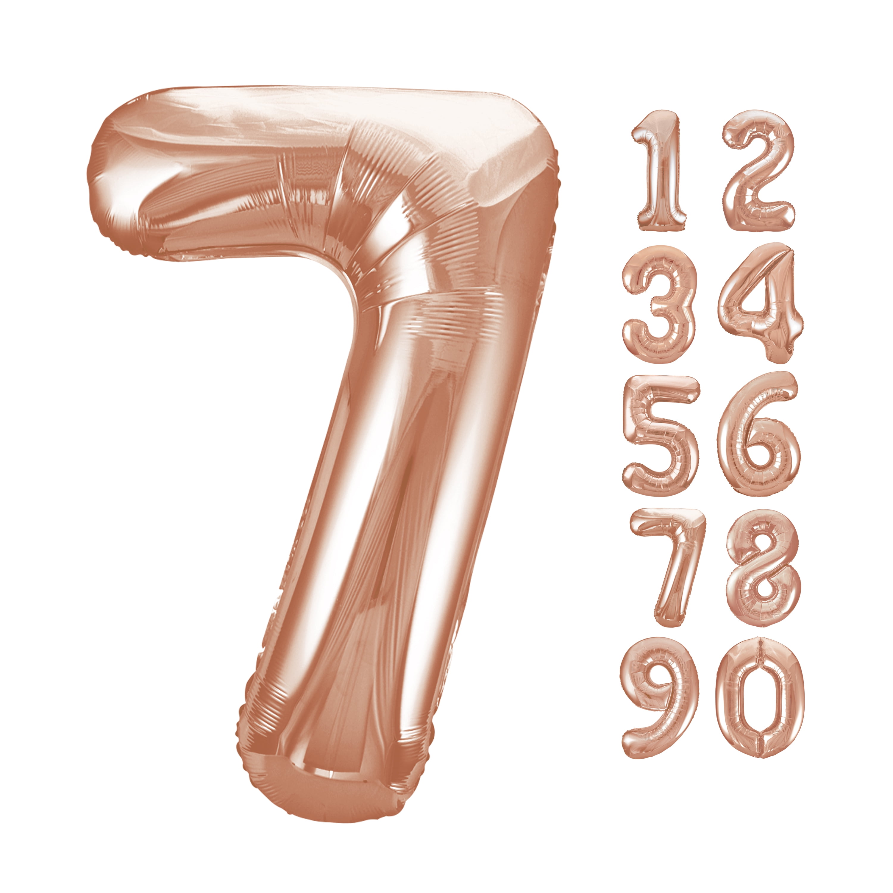 Balloons shaped best sale like numbers
