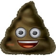 thumbnail image 1 of Unique Industries Giant Foil Poop Emoji 32.0" Party Balloon, 1 of 2
