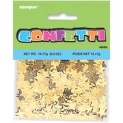 Foil Star Confetti, Gold, 0.5 oz