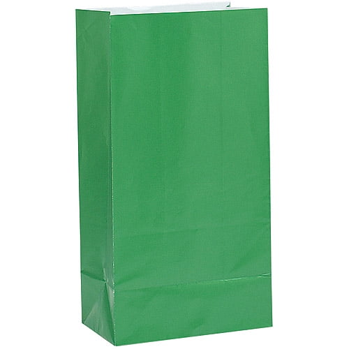 Amazon.com: AZOWA Gift Bags Green Kraft Paper Bags With Handles Set OF  25(5.9 x 3.1 x 8.2 in) : Health & Household