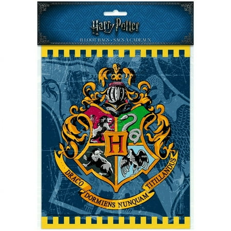 Unique Industries Harry Potter Birthday Party Bags, 8 Count