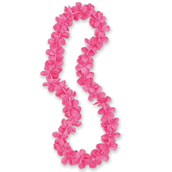 Unique Industries Hot Pink All Occasion Luau Flower Lei, 40"