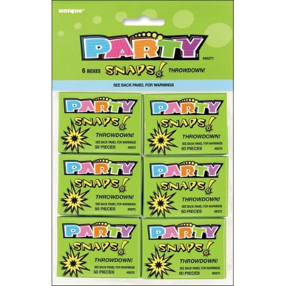 Unique Party Favors Snaps (Pack of 36)