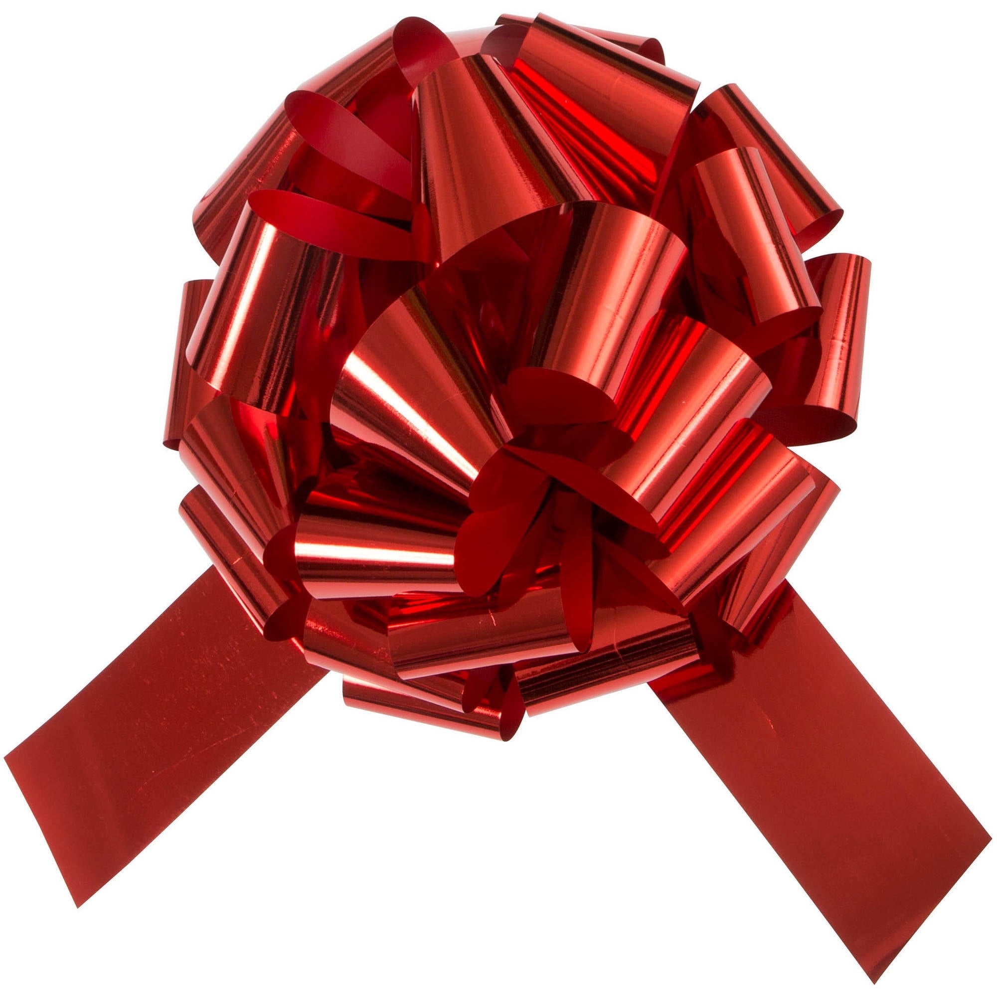 Unique Industries Party Red Plastic Bow, 9"
