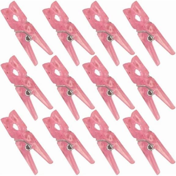 Unique Industries Pink Baby Shower Party Favors, 12 Count