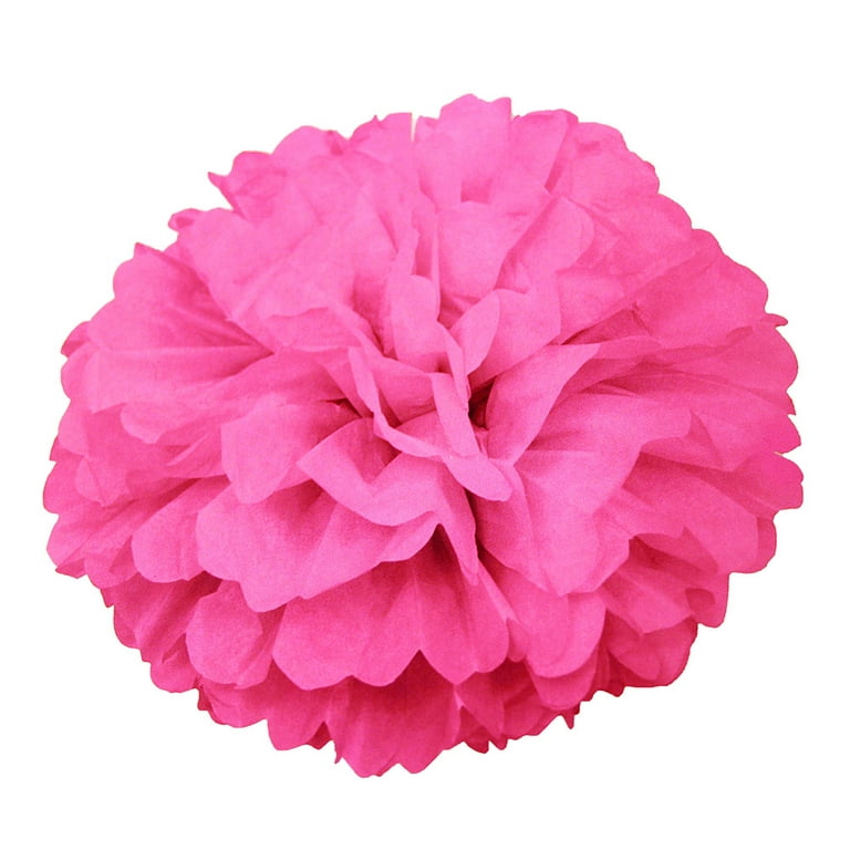 16 Puff Ball - Hot Pink