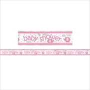 Unique Industries Pink Party Banner, 144" x 5"