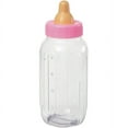thumbnail image 1 of Pink Plastic Baby Bottle Bank, 11", by Way To Celebrate, 1 of 4