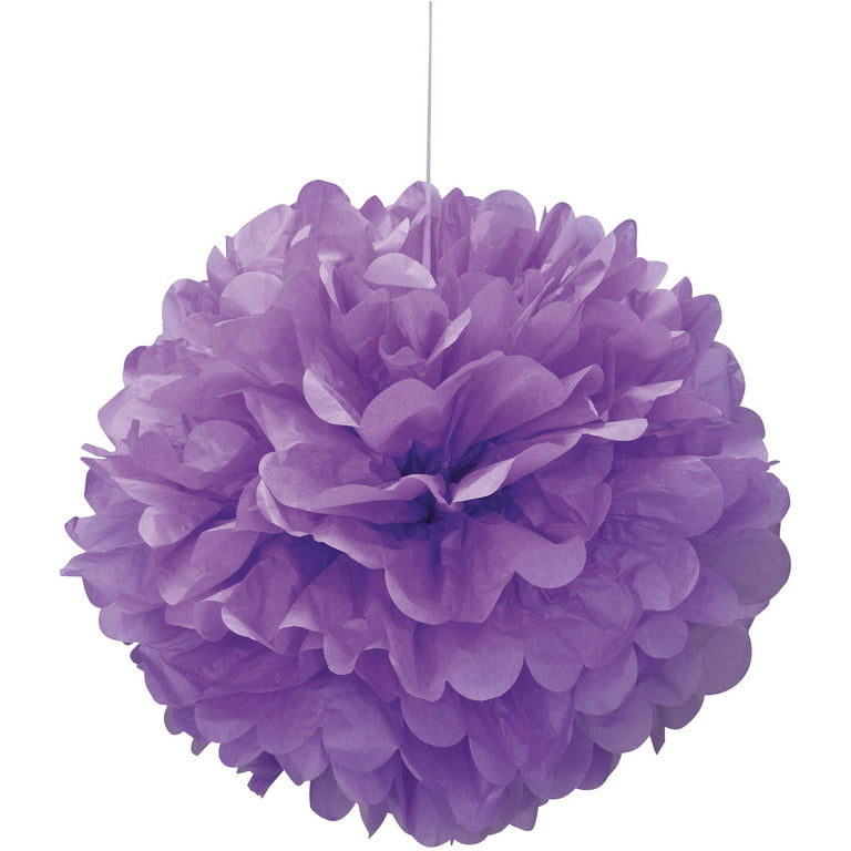 1/2 Pom Poms By Creatology™, Assorted Purple