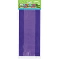 thumbnail image 1 of Unique Industries Purple Solid Print Birthday Party Bags, 30 Count, 1 of 2