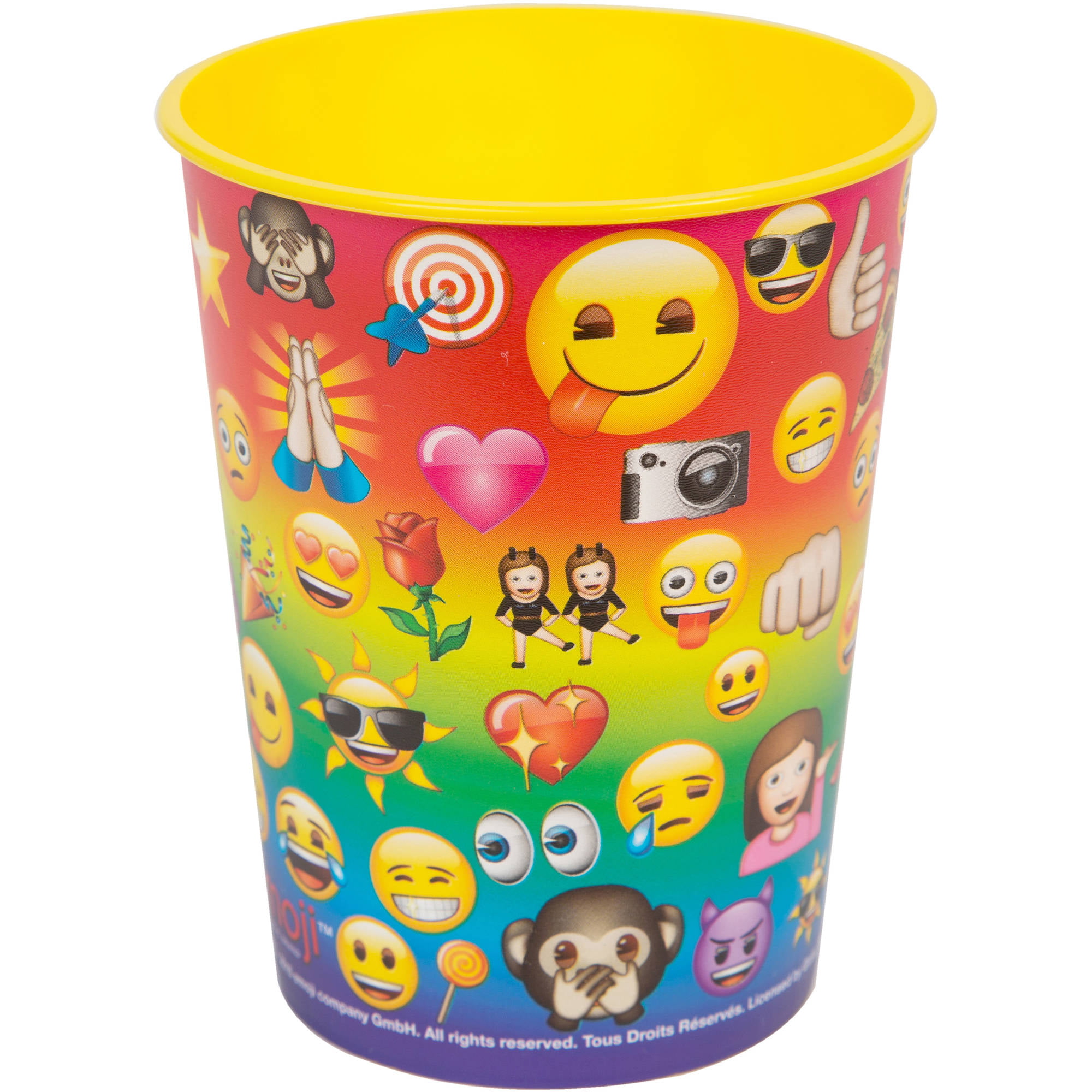 Smiley 16 oz. Glass Cup – Moody and Peachy
