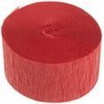 thumbnail image 1 of Unique Red Solid Birthday Party Streamer (Pack of 2), 1 of 4