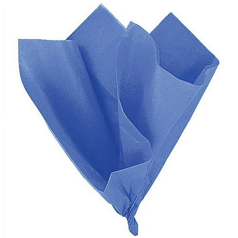 Unique Industries Royal Blue Paper Gift Wrap Tissues, (10 Count