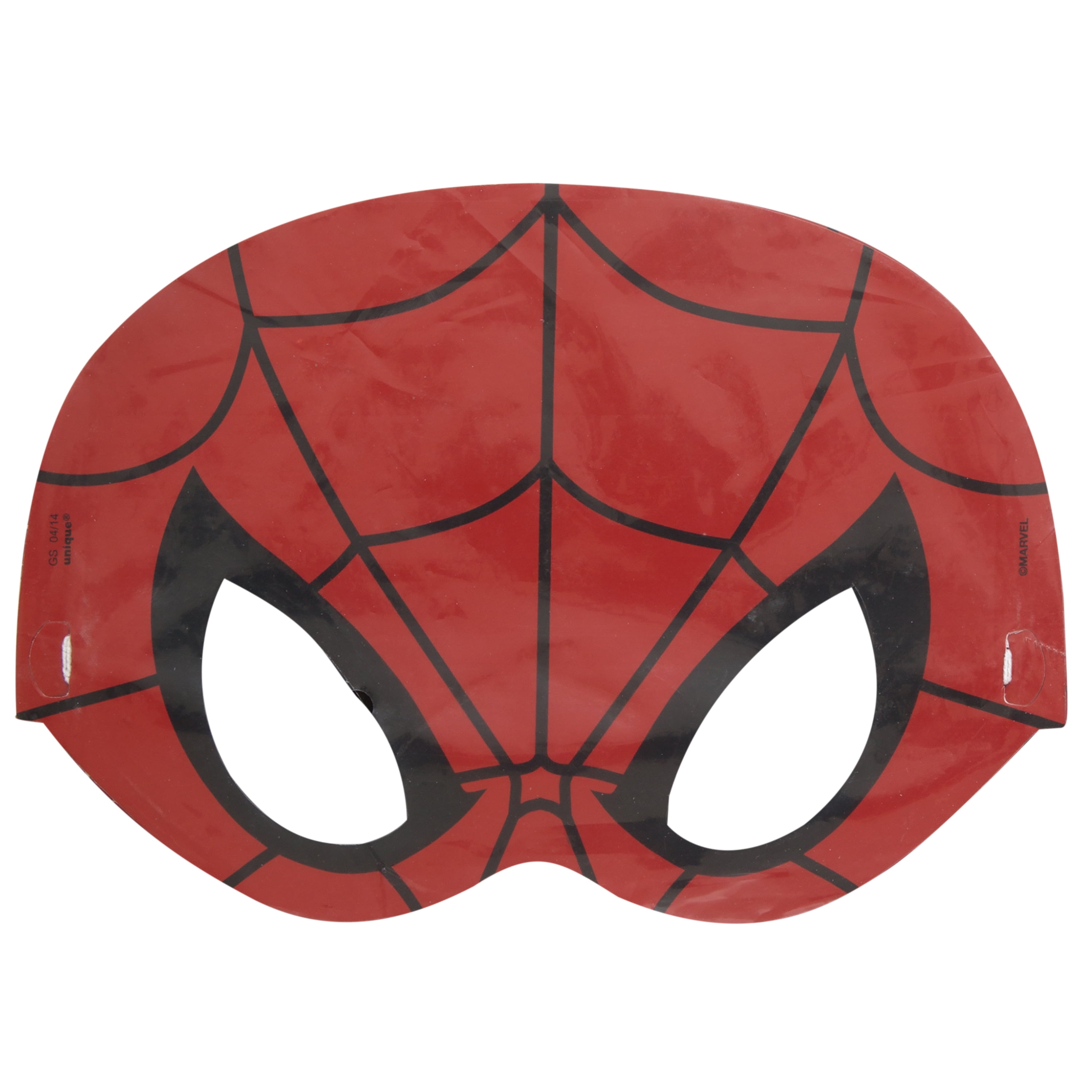 Unique Industries Spider-Man Red Birthday Party Favors, 8 Count 