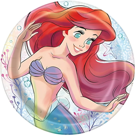 Unique Industries The Little Mermaid Dinner Plates
