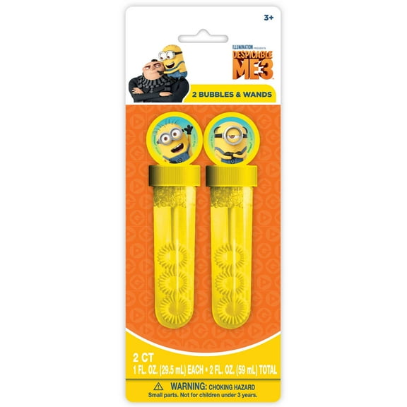 Unique Industries Yellow Birthday Party Favors, 2 Count