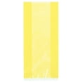 thumbnail image 1 of Unique Industries Yellow Solid Print Birthday Party Bags, 30 Count, 1 of 3