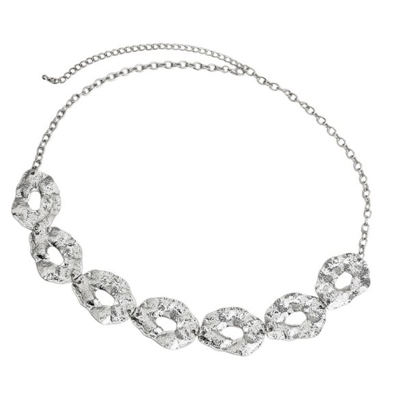 Unique Irregular Circle Waist Chain Necklace Adjustable Chain for Women and Men