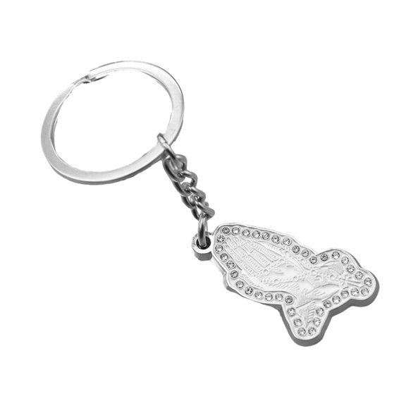 Unique Key Holder Creative Metal Keychain Backpack Pendant Alloy Texture for Bag