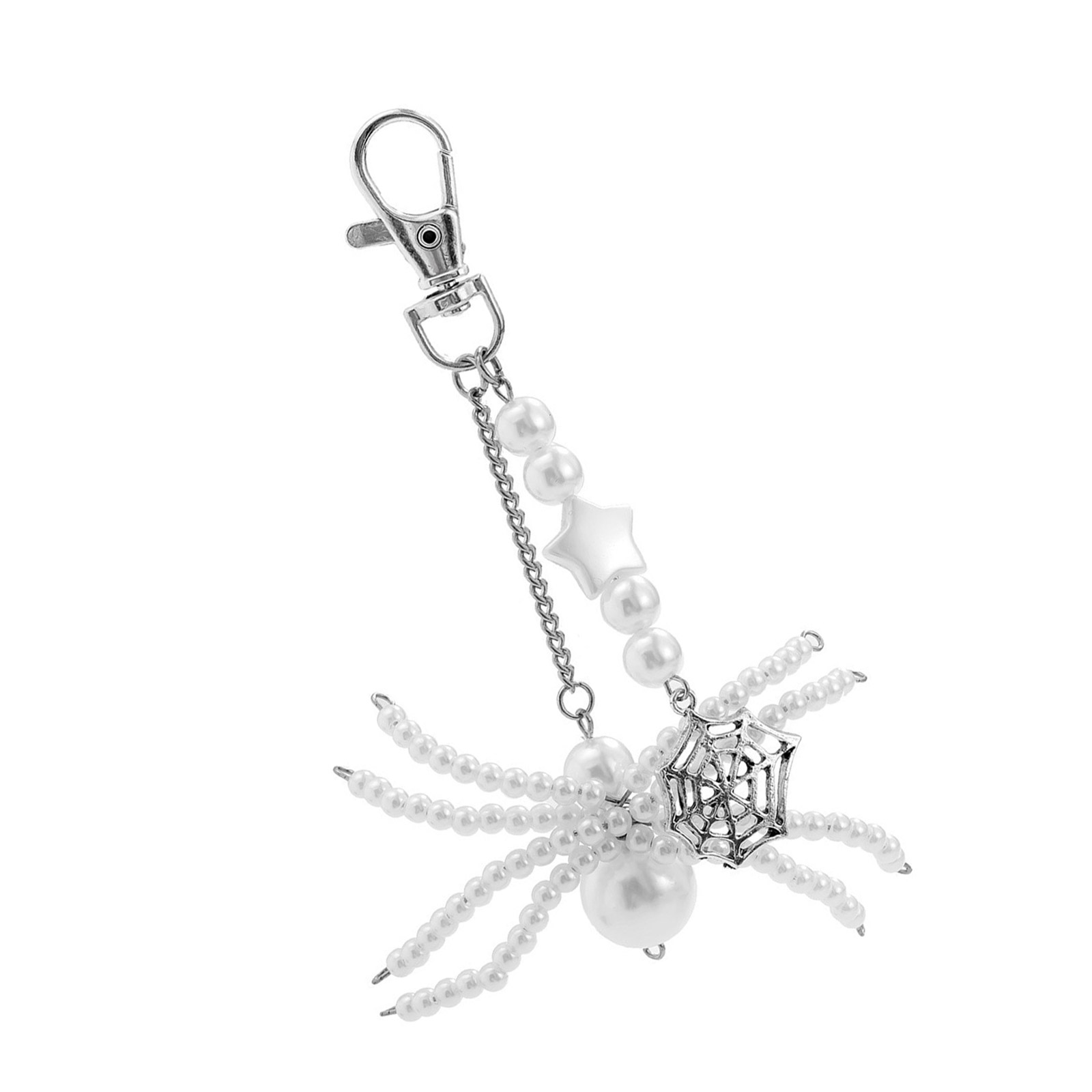 Unique Keychain Pendant Halloween Themed Spiders Key Holder Portable Key Jewelry Spiders Keychain Suitable for Gifting