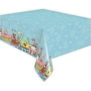 Unique Kids Popular Characters Blue Cartoon Plastic Tablecloth