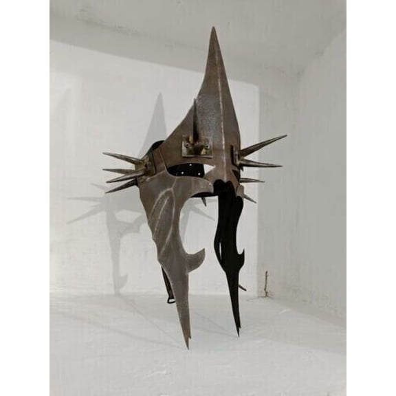 Unique King Nazgul Helmet Medieval Armor Steel Warrior Witch King Helmet
