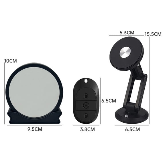 Unique LED Infinity Mirror Lamp with Sound Sensor for Mesmerizing Ambiance