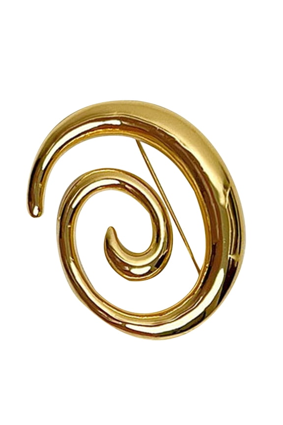 Unique Lapel Pin Adornment Gold/Silver Dressing Up Brooch Stylish Lapel Pin for Fashion Enthusiasts