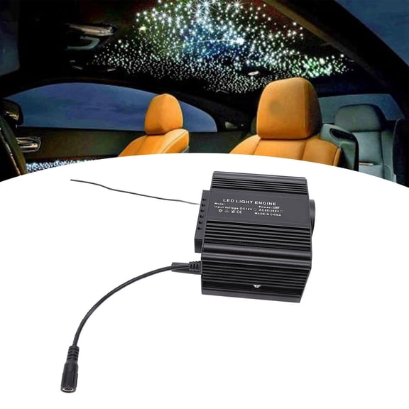 Unique Lighting 10W Star Ceiling Sky Light Kit RGB LED APP Control Twinkle Starlight Headliner Kit with Remote, Ideal for Car, Home Decoration