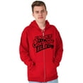 thumbnail image 1 of Unique Like Everyone Funny Sarcastic Zip Up Hoodie Men's Women's Brisco Brands S, 1 of 5