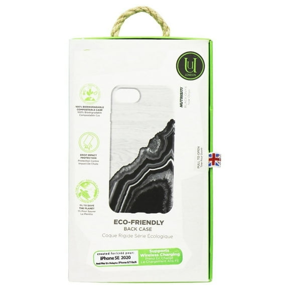 Pre-Owned Unique London Eco-Friendly Back Case for iPhone 11 and XR - Gray Geode