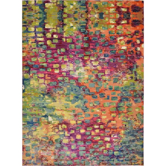 Unique Loom 13' 0 x 18' 0 Multi Ivy Barcelona Area Rug