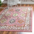 thumbnail image 1 of Unique Loom Aarhus Collection Area Rug - Southwestern (9' 10" x 13' 3" Rectangle Rose/Green), 1 of 7