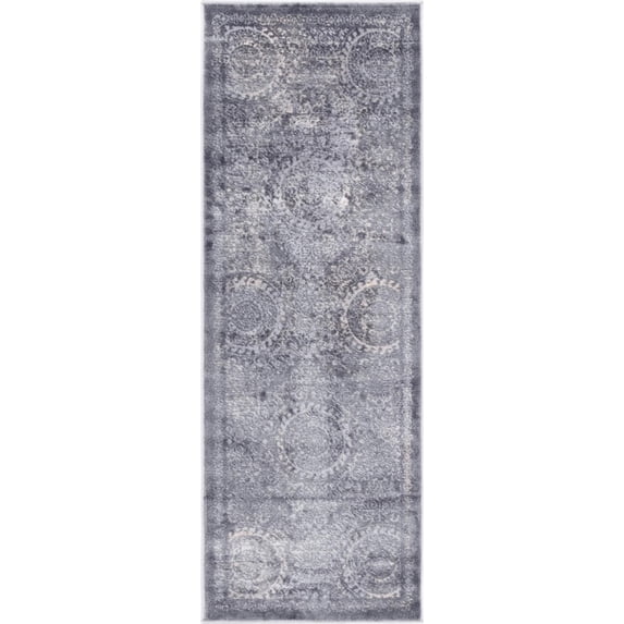 Unique Loom Alder Leila Vintage Geometric Area Rug or Runner
