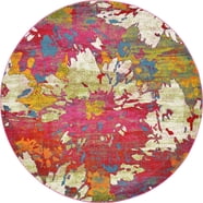 NOURISON Passion Teppich 2'2 X 7'6 – Modernes Abstraktes Design, Fusselfrei, Leicht Zu Reinigen