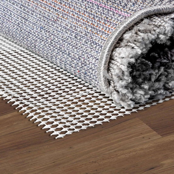 Unique Loom Anti-Slip All Surface Slim Indoor Use Rug Pad (8' Round)