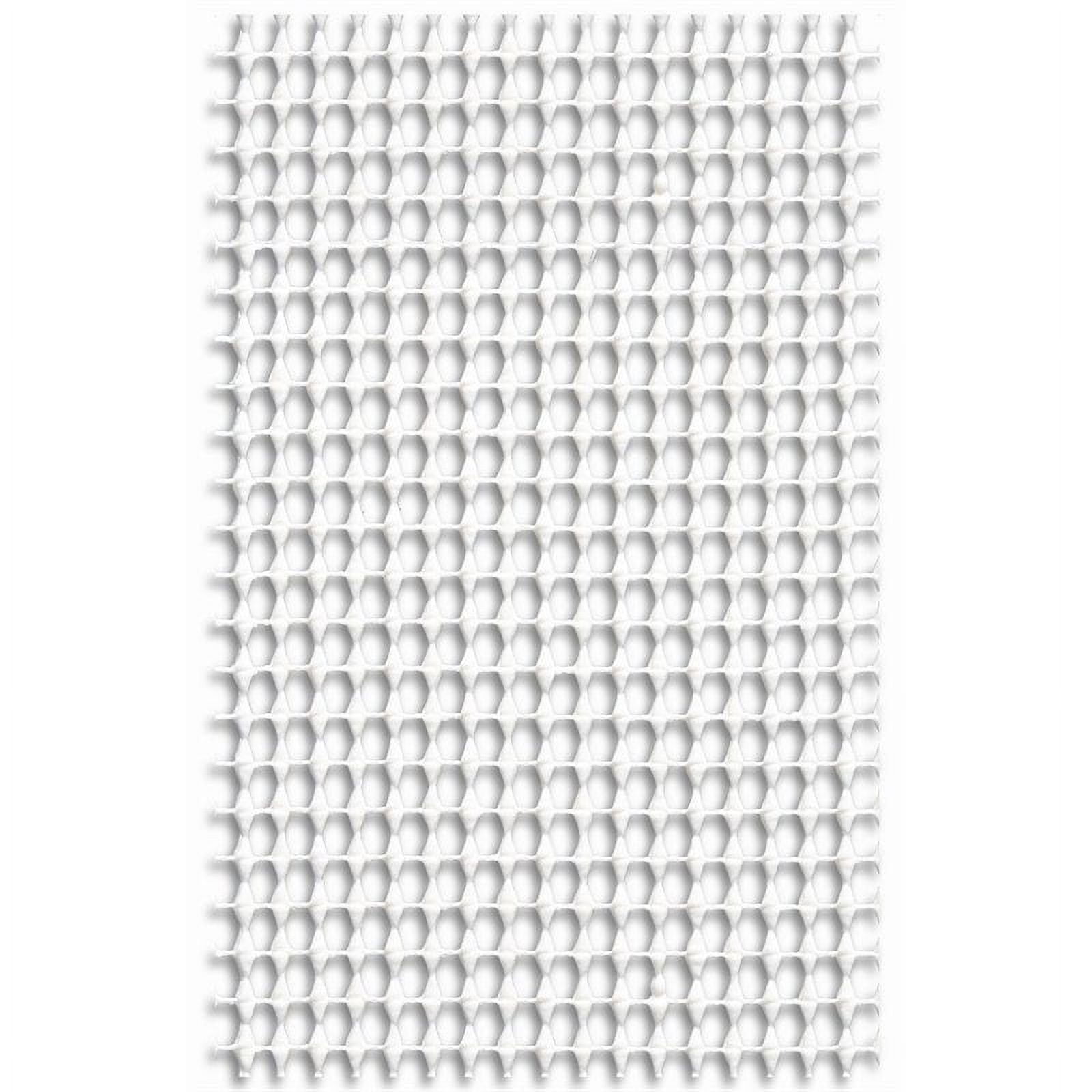 Cream 2' x 3' Non-Slip PVC Rug Pad