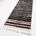 thumbnail image 1 of Unique Loom Aramis Collection Area Rug - Gage (2' x 8' Runner Multi/Black), 1 of 7