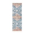 thumbnail image 1 of Unique Loom Aramis Collection Area Rug - Kavi (2' x 6' Runner Blue/Cream), 1 of 9