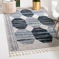 thumbnail image 1 of Unique Loom Aramis Collection Area Rug - Maxi (9' x 12' Rectangle Blue/Beige), 1 of 7