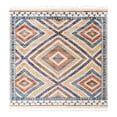 thumbnail image 1 of Unique Loom Aramis Collection Area Rug - Rio (10' Square Blue/Cream), 1 of 9