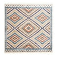 thumbnail image 1 of Unique Loom Aramis Collection Area Rug - Rio (12' Square Blue/Cream), 1 of 9