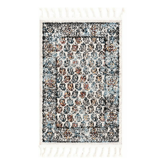Unique Loom Aramis Collection Area Rug - Solal (2' x 3' 1" Rectangle Multi/Cream)