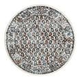 thumbnail image 1 of Unique Loom Aramis Collection Area Rug - Solal (3' 3" Round Multi/Cream), 1 of 10