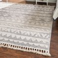 thumbnail image 1 of Unique Loom Arlo Collection Area Rug - Avery (7' 10" Square Sandy Beige/Blue), 1 of 7